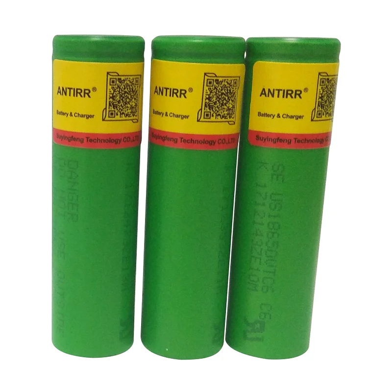 VTC6 3,7 V 3000 mAh 18650 литий-ионная батарея 30A разряда для sony US18650VTC6 батареи+ 18650 Коробка для хранения батареи - Цвет: three pcs
