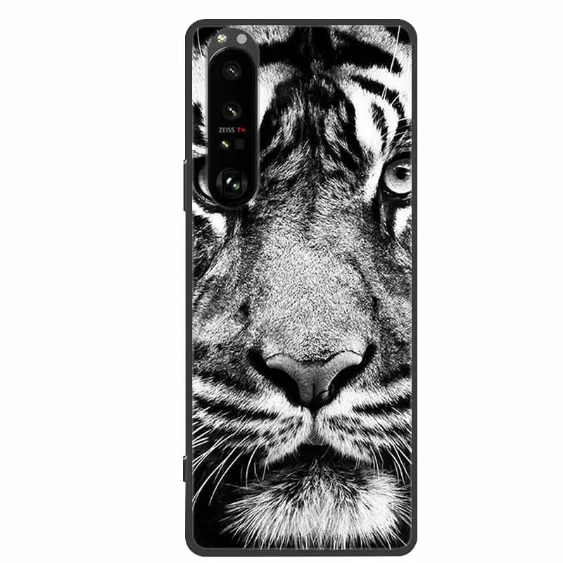 Black Silicone Soft Back Cover Case, Slim Protective Phone Case