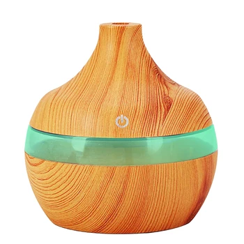 

Wood Grain Aromatherapy USB Humidifier Drops Water Air Purification essential oil aroma diffuser Creative home grain