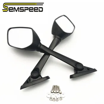 

Motorcycle ABS Pair Side Rear view Mirrors Blind Spot Rearview Mirrors Set For Yamaha YZF R3 YZF R25 2014 2015 2016 2017 2018