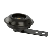 12v автомобиль Грузовик Мотоцикл черный электрическая воздушная сирена Рог сигнализации 105db