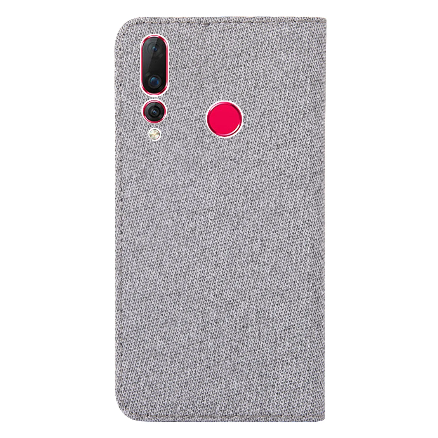 Модный тканевый встроенный ТПУ чехол для мобильного телефона huawei Nova 4 Флип-телефон кожаный чехол