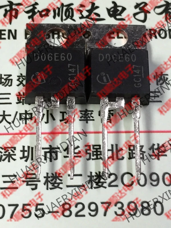 10 шт./лот и IDP06E60 D06E60 TO-220-2 600V