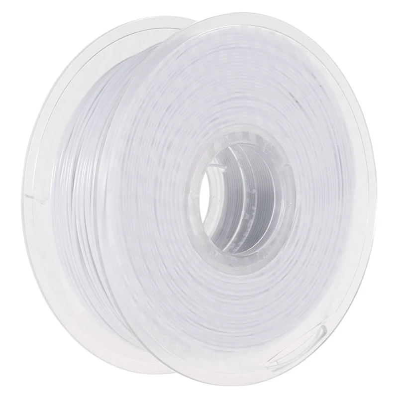 3D-принтеры ПЭТГ PETG Пластик 1,75 мм 1 кг/рулон для 0,2/0,3/0,4/0,6 мм форсунками из Prusa I3 комплект 3d PETG Материал нити - Цвет: White