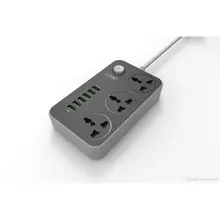 SC3604 Сетевой фильтр LDNIO 3x220+6xUSB 3.4A 1.6m