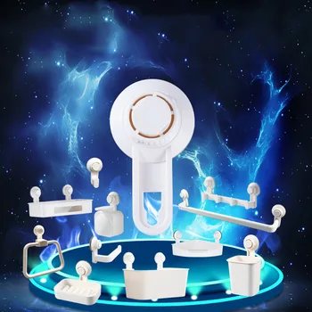 

Hand Soap Dispenser Wall Mounted Vacuum Suction Cup No Drilling Liquid Soap Box for Kitchen Bathroom SP99