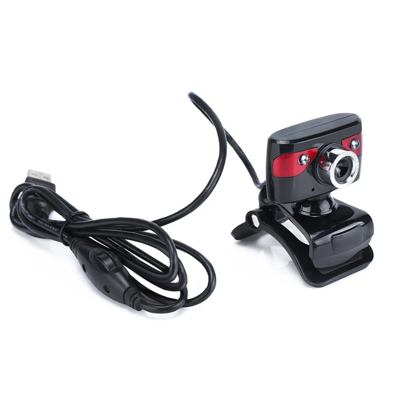 BKSCY веб-камера USB веб-камера 2 Led Веб-камера с микрофоном клип-на для Skype Youtube компьютер ПК ноутбук камера для ноутбука