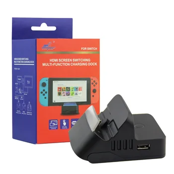 

Charging Dock Station for Nintendo Switch with Type C to HDMI TV Adapter USB 3.0 2.0 Charging Dock Station Playstand Charger