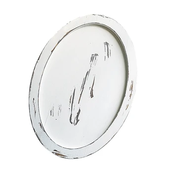 

Wood Pallet Tray Handmade Tea Tray White Color Cake Table Decoration Dessert Makeup Holder Coffee Plate