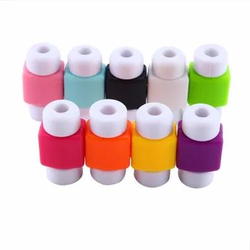 

10pcs USB Cable Protector Earphone Wire Cord Protection Cover Data Charger Line Protective Sleeve For Iphone 6 7 8 Plus