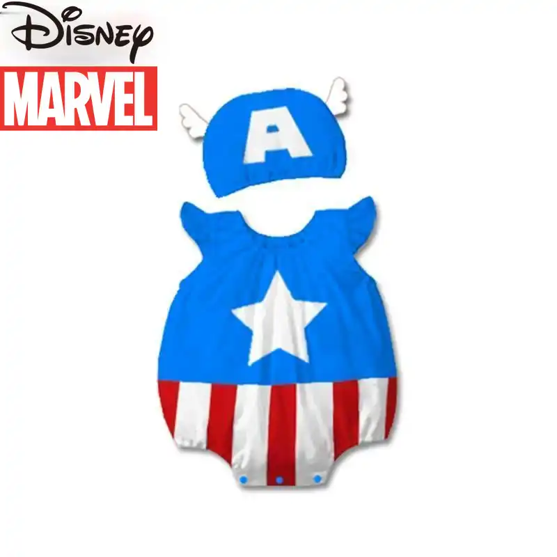 マーベルキャプテンアメリカ半袖長袖ワンピース少年ロンパース100 コットン男の子の服 服セット Aliexpress