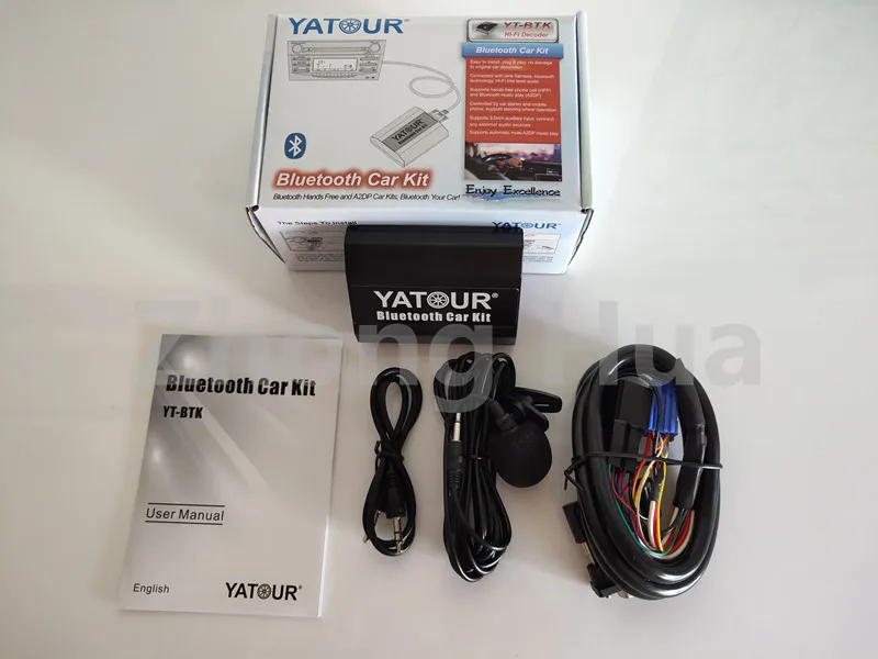 Bluetooth телефонный звонок Yatour YTBTK гарнитура громкой связи для Golf Passat Jetta Polo Sharan Audi A2 A3