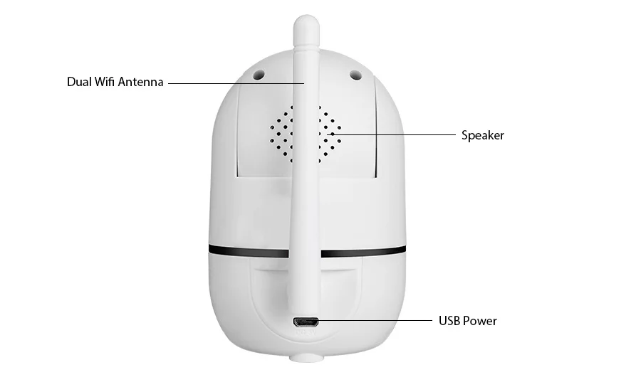 Fuers HD 1080P IP камера Tuya APP крытая камера мини беспроводная домашняя безопасность WiFi камера наблюдения ночное видение CCTV камера