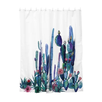 

Digital Print Partition Curtain Polyester Shower Curtain Mildew Proof Waterproof Cloth Shower Curtains Bathing Curtain Home Show