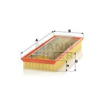 Фильтр воздушныйMB W124/W460/W463 3.0D/TD/3.5D 79 MANN-FILTER C4