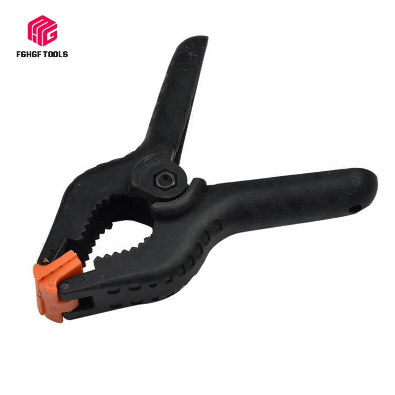 

FGHGF 2Inch/3Inch/4Inch/4.5Inch Spring Clamp A-shape Plastic Wood Clips Hardware SpringClamps Woodworking Tools