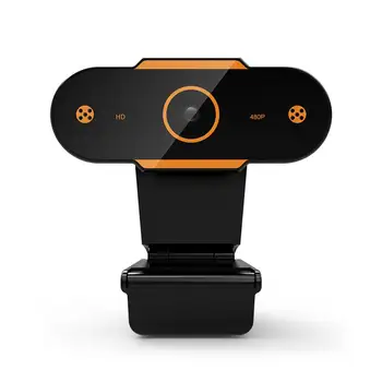 

High Definition USB Webcam Live Streaming Camera with Mic for Computers Laptops