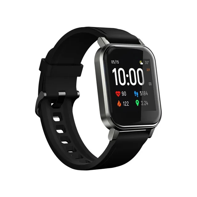 Haylou LS02 English Version Smart Watch, IP68 Waterproof ,12 Sport Modes,Call Reminder, Bluetooth 5.0 Smart Band 3