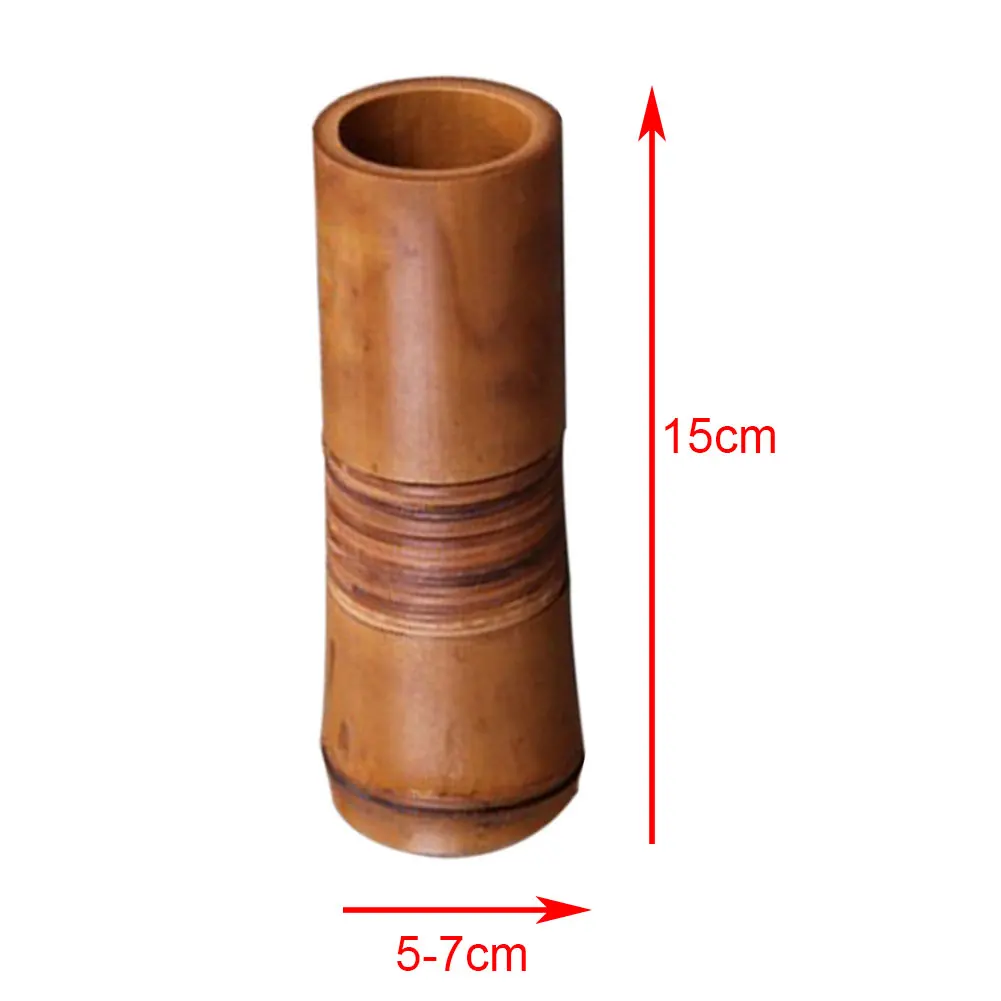Table Handmade Crafts Wedding Bamboo Home Decoration Retro Removable Home Living Room Ornaments Pots Flower Vase Bottles Gift