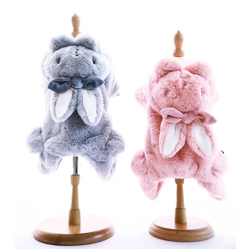 

Super Warm Clothes for Pets 2019 Autumn and Winter Four Legs Dog Clothing Pink Blue Colors S-xxl Sizes Clothes for Pets