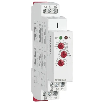 

GRT8-M2 16A Multifunction Timer Relay with 10 Function Choices ACDC12-240V Time Relay