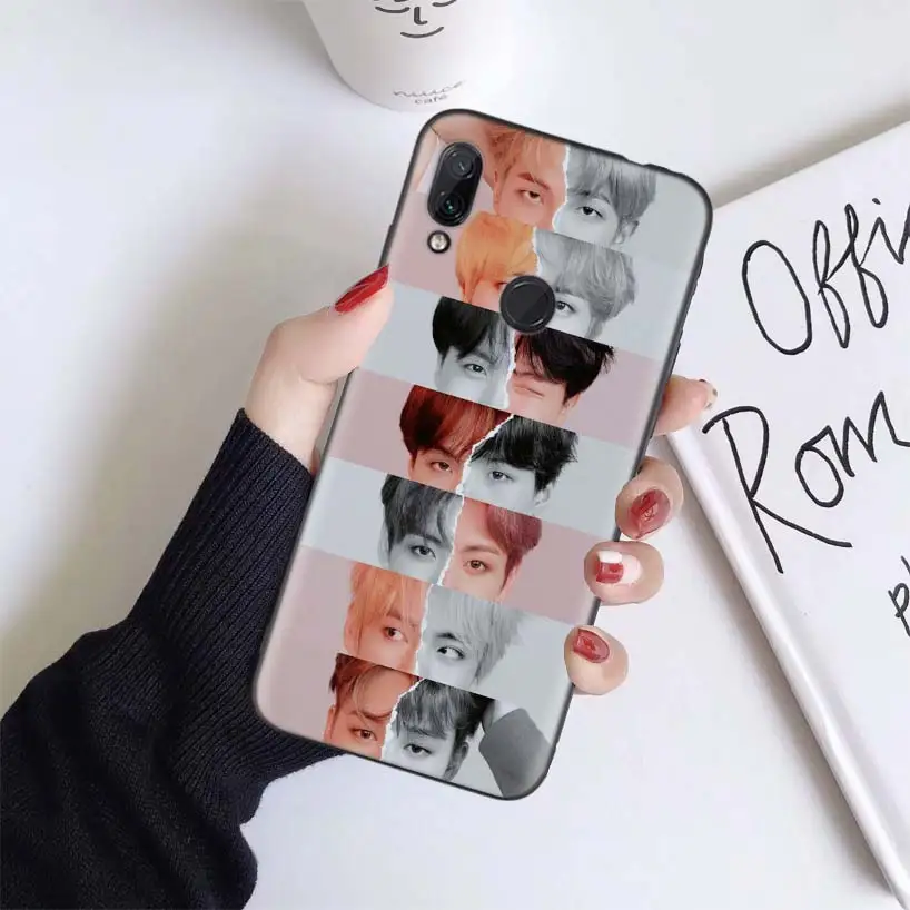 Корейский популярный чехол KPop team для Xiao mi Red mi Note 7 8 K20 7S 7A 6 6A Pro S2 5 mi Play 9T CC9 E A1 A2 Lite F1 мягкий чехол для телефона