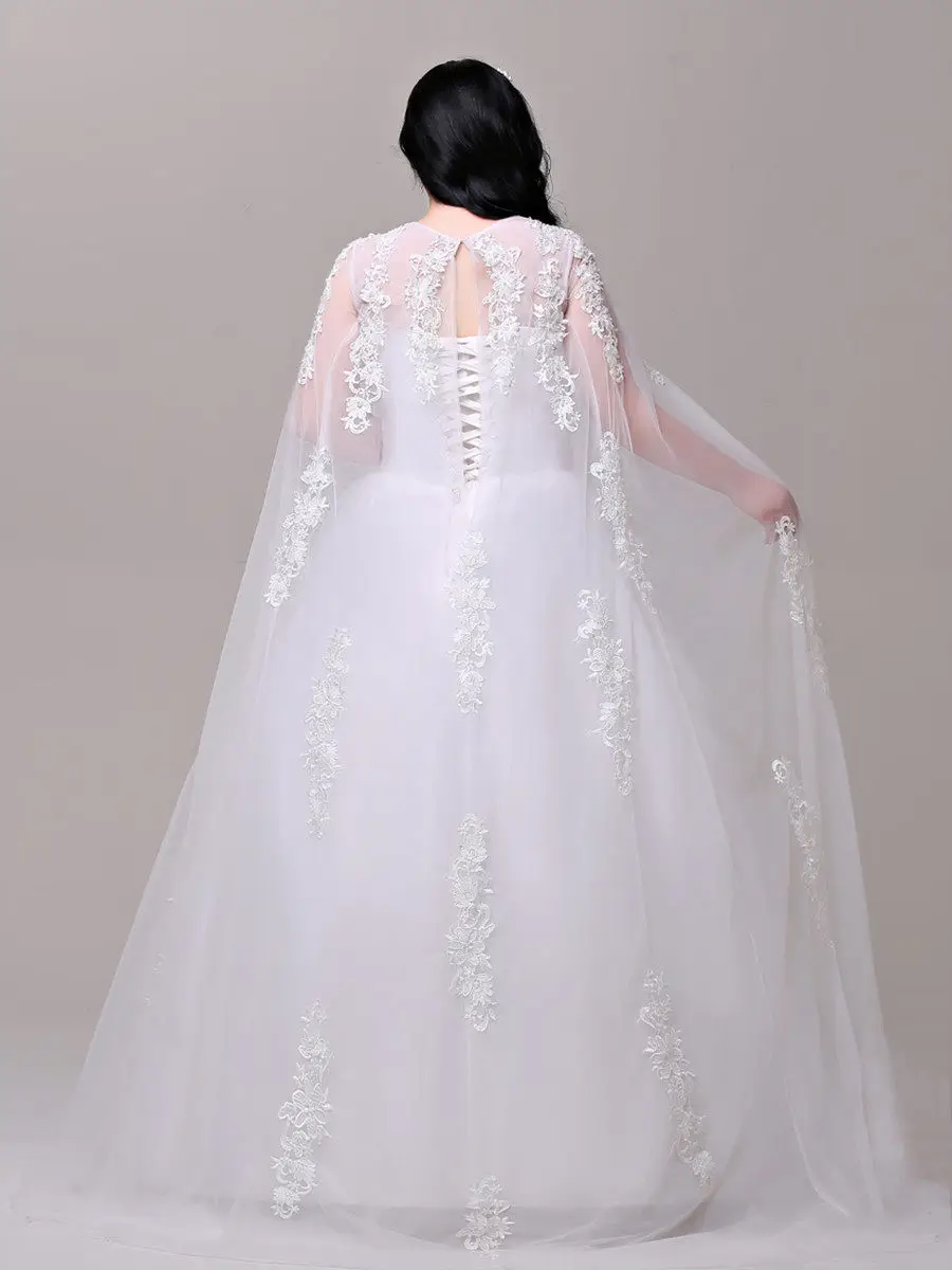 Свадебное платье размера плюс белая элегантная шаль Vestido De Novia T415 жемчуг блестками свадебное платье для беременных женщин