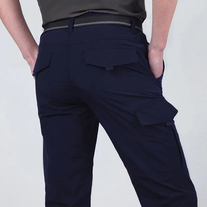 Быстросохнущие повседневные брюки мужские летние армейские военные брюки мужские тактические походные Мужские штаны легкие водонепроницаемые брюки
