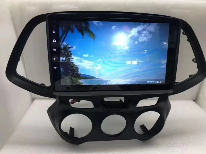 " Автомобильная магнитола на андроид Радио Аудио мультимедиа DVD gps навигационное головное устройство Sat Nav для hyundai Santro Atos