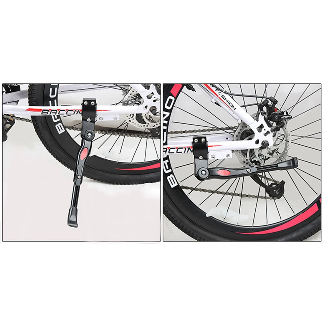 Ztto MTB дорожный велосипед Kick Stand велосипед kickstand стойка для парковки велосипедная Опора боковая задняя Скоба держатель для велосипеда(без задний кронштейн