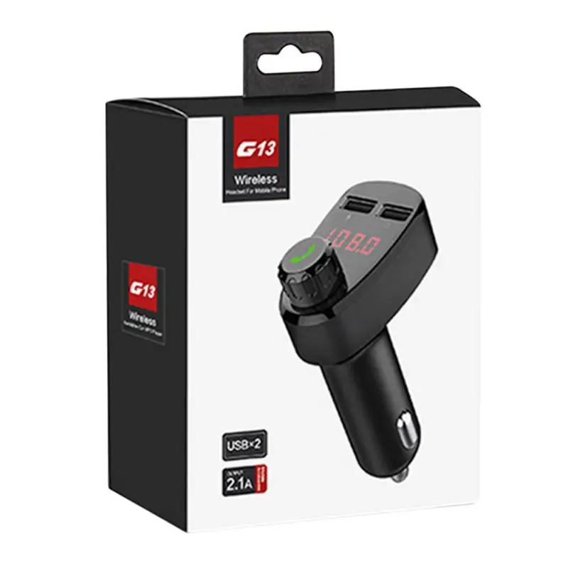 Balight, двойной USB 4.1A, автомобильное зарядное устройство, автомобильный mp3-плеер, громкая связь, беспроводной Bluetooth, fm-передатчик, комплект, ЖК-цифровые часы
