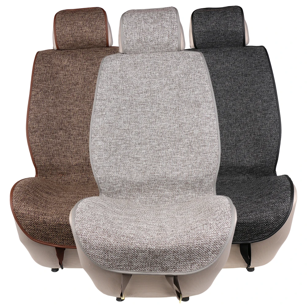 

1 Piece Car Seat Cushion mat Can Machine wash / Artificial Linen Single Auto Seat covers Fit Most Car Truck Suv or Van