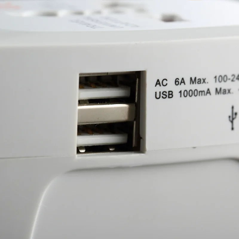 Экспорт по всему миру применимый переключатель Plug Многофункциональный конверсионный разъем двойной USB зарядка конвертер переходник для путешествий