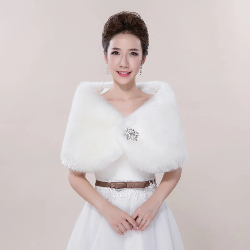 

Wedding Cape 2020 New Wedding Jackets Wrap Universal Cold Protection Shawl Bolero Women Bolerko Slubne