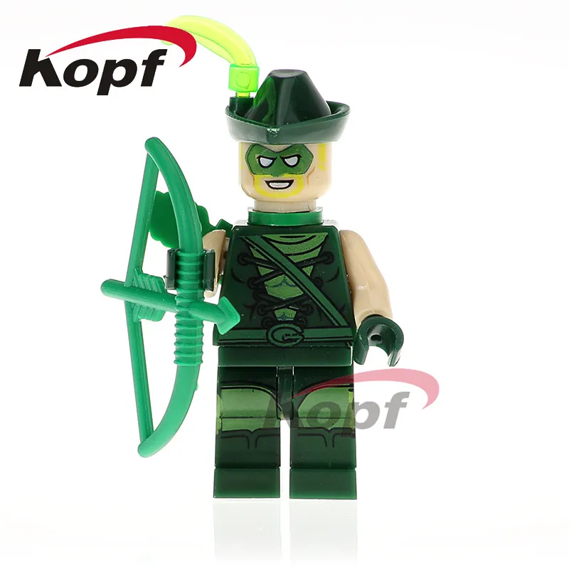PG424 20Pcs No Box 20 шт. строительные блоки Супер Герои кирпичи Черная пантера пусковой Марсианский Охотник Фигурки Коллекция для детей игрушки PG497 - Цвет: PG424 20Pcs No Box