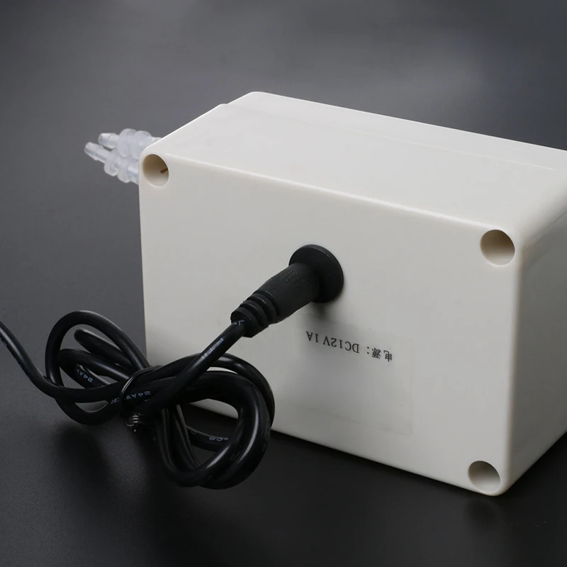 DC 12V Dosing Pump Speed Adjustable Peristaltic Pump For Aquarium Lab Water Dosing Pump US Plug