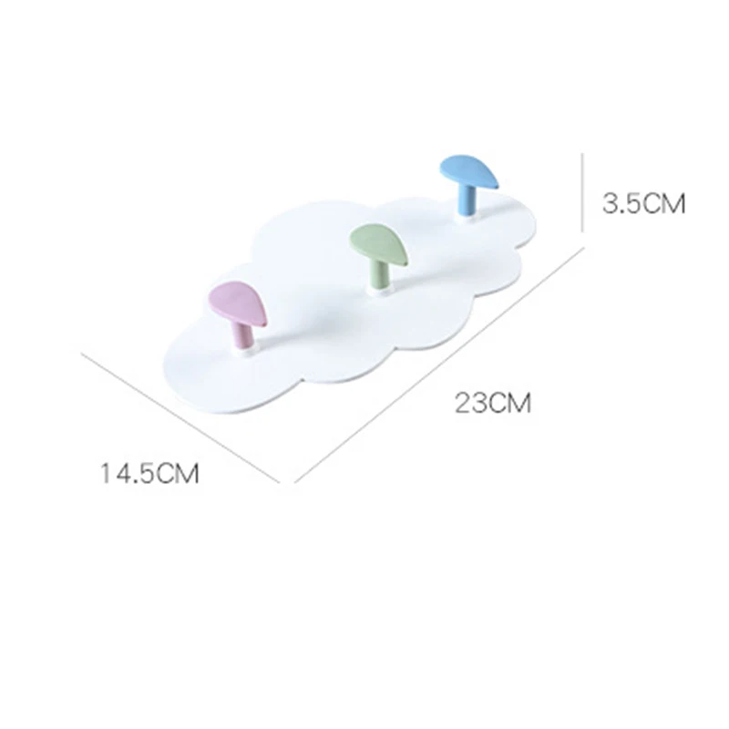 1xCloud Настенные Крючки стойки бесшовные одежду пальто полотенца Держатель для ванной и кухни Применение