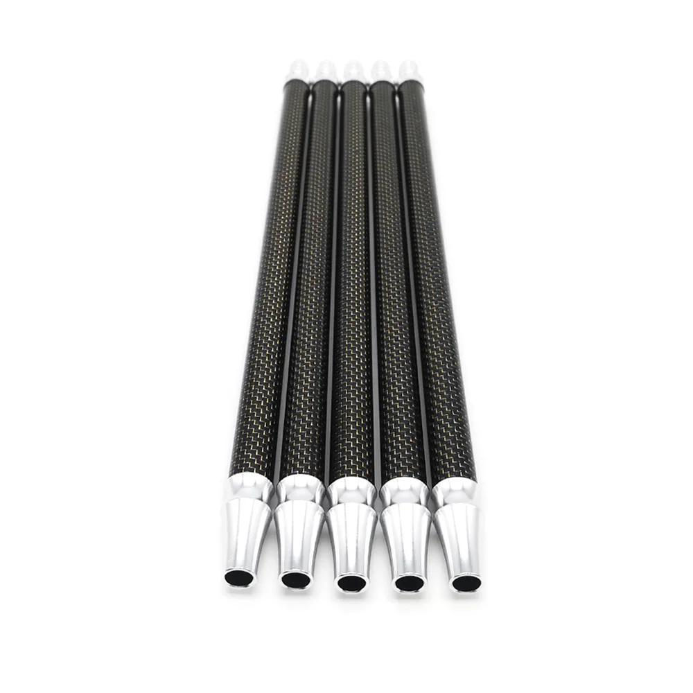 LOMINT Carbon Fiber Hookah Mouthpieces shisha Hose Accessories
