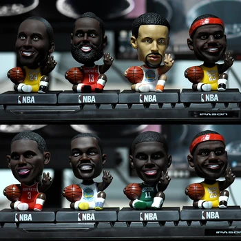 

basterball star shake head figurines car decoration car accessories home desk doll car ornaments home decoration accessories