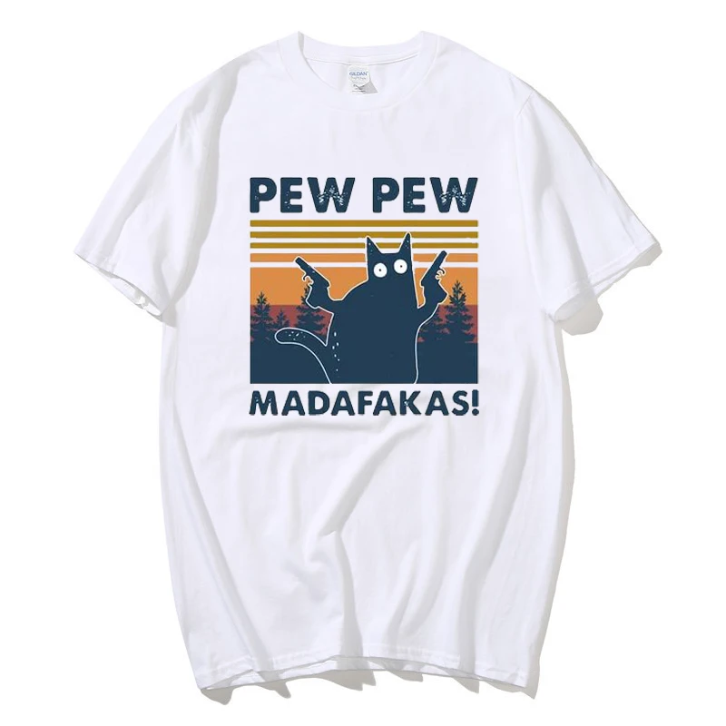 Pew Madafakas хлопковые мужские футболки большого размера уличная одежда высокого