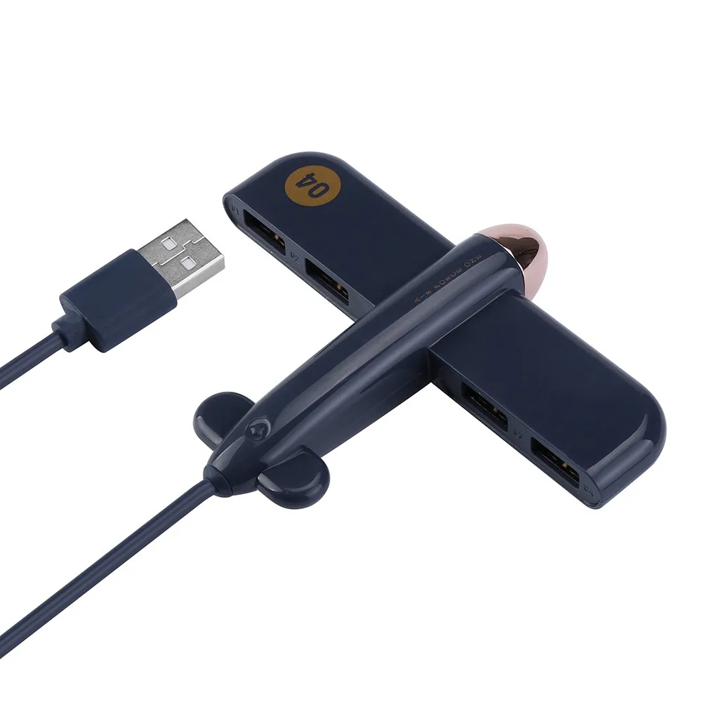 OMESHIN креативный маленький самолет Hi-speed 4 порта USB 3,0 мультихаб разветвитель расширения для настольного ПК ноутбука адаптация высокая скорость 5 г/локон