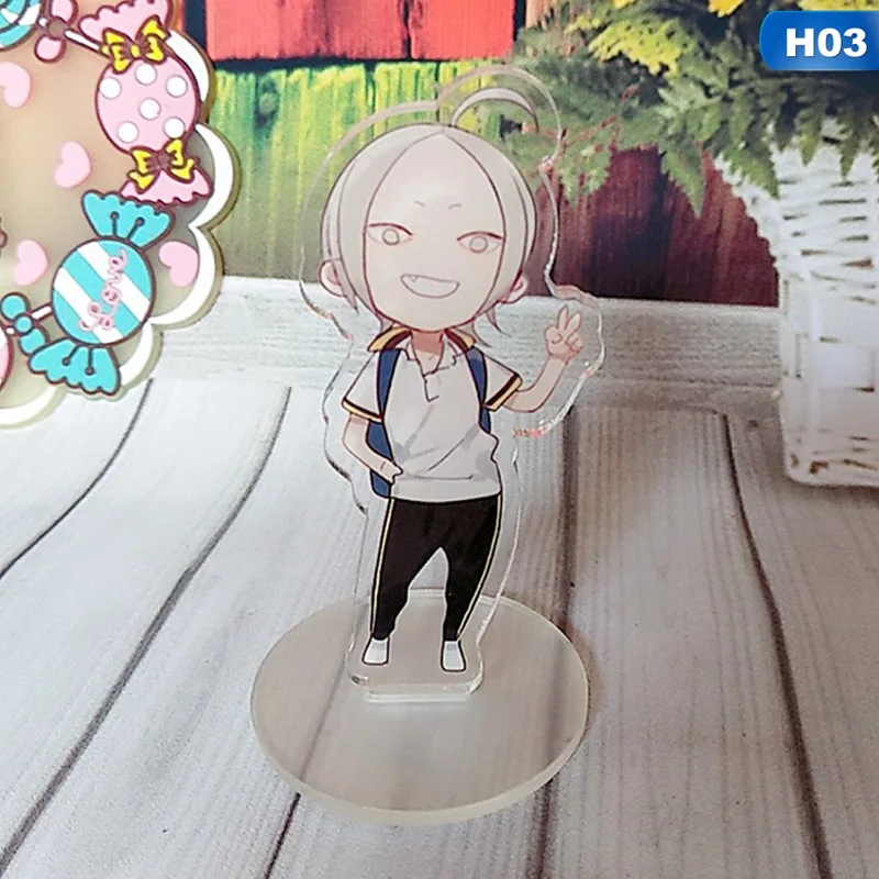 H03 New 19 Days Mini Comic Characters Figurines Acrylic Ornaments Mo Guan Shan Anime Around Fans Gift - Цвет: H03