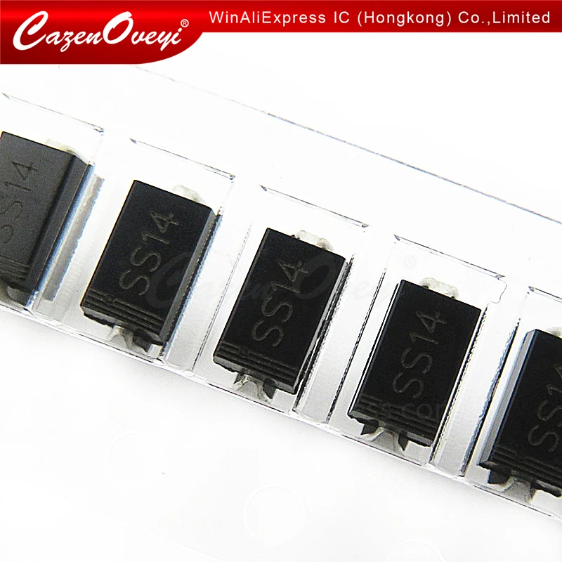 100 шт./лот sma 1N5819 SMD IN5819 1A 40V do-214ac Диод Шоттки ss14 в наличии | Электронные компоненты и