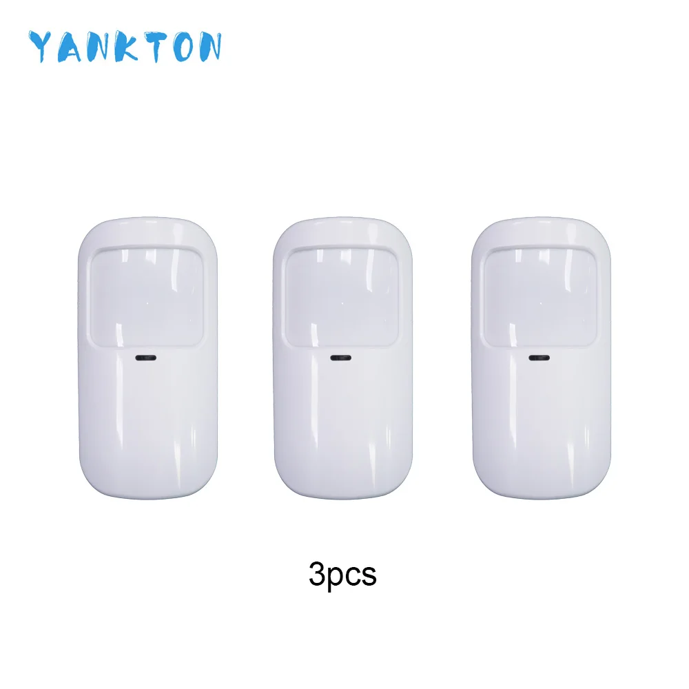 YK-007-P10-A-3pcs Tuya 433 МГц умный беспроводной Wi-Fi PIR детектор движения датчик сигнализации инфракрасный датчик для домашней сигнализации хост ПЭТ-детектор - Цвет: YK-007-P10-A-3pcs