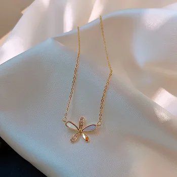 

Petal Necklace Simple Elegant New Style Choker INS Fashion Ornament