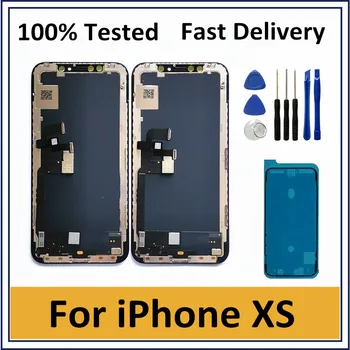 

5.8'' LCD Screen For iPhone XS With 3D Touch Display For iPhone XS LCD Display Touch Panel Digitizer Assembly LCD Replacement