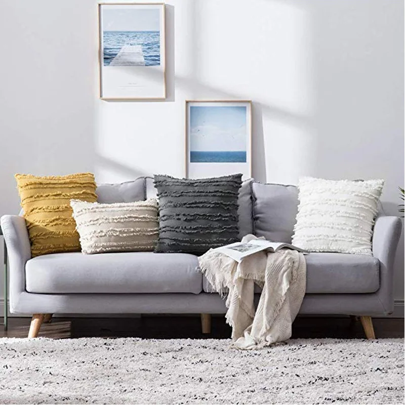 2020 Boho Fringe Accent Pillow Cover Lumbar Pillow Cover Bohemian Morocco Beige Cotton Cushion Cover Sofa Home Decoration 2020 Boho Fringe Accent Pillow Cover Lumbar Pillow Cover Bohemian Morocco Beige Cotton Cushion Cover Sofa Home Decoration