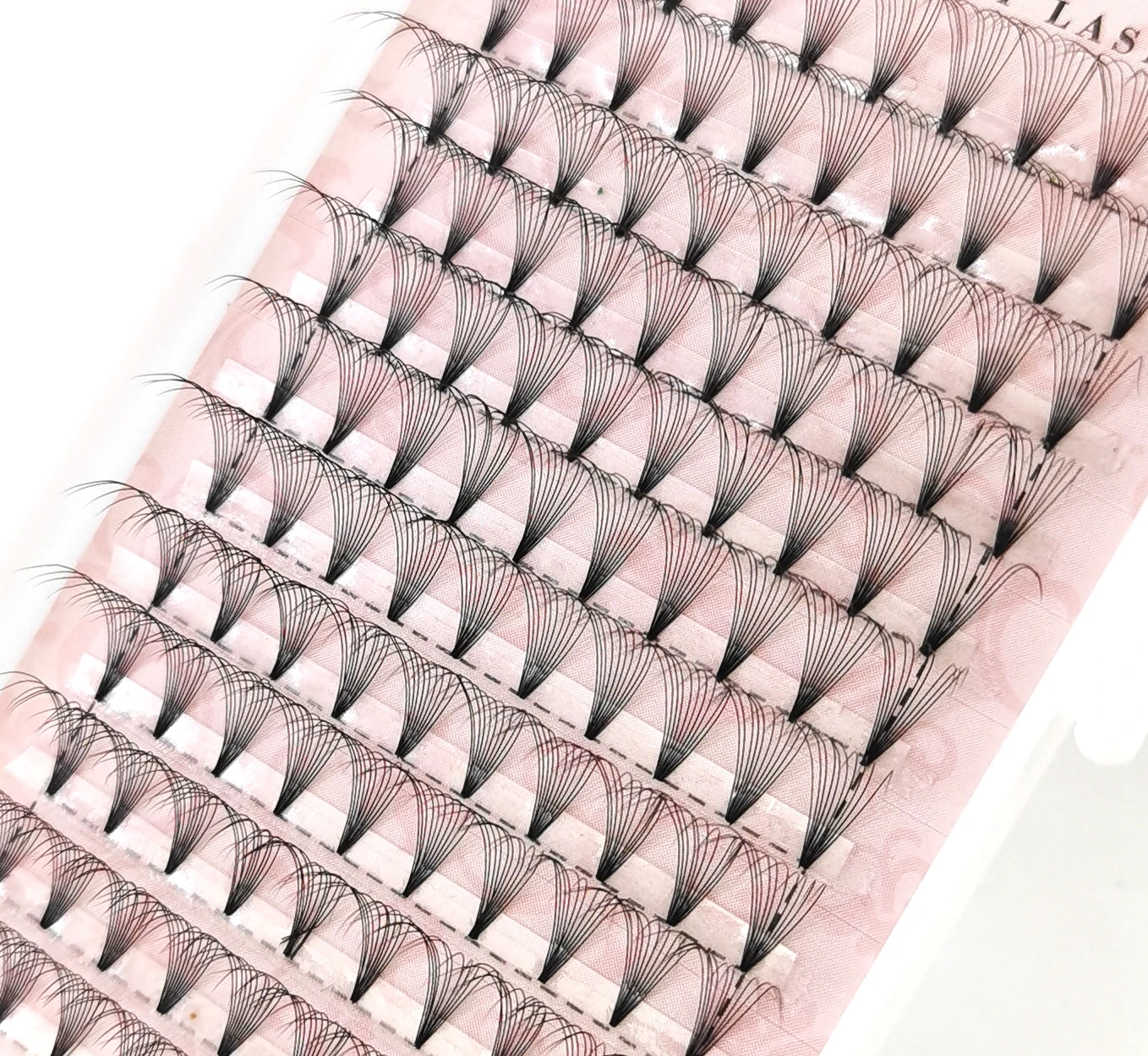 New 6D/8D/10D Russian Volume fake Eyelashes Extension Shotr Stem Pre-made Fans C/D/DD Mink falsh Eyelashes Individual Extensions 5