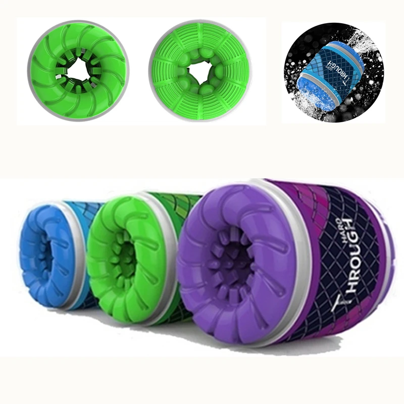 Новый мягкий двойной мужской мастурбатор искусственный Вагинальный Анальный