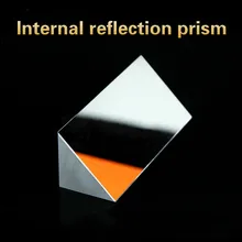 Призма внутреннего отражения спектральной оптики небольшое количество точечного покрытия Isosceles правый угол